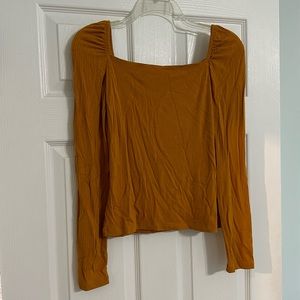 Banana Republic yellow long sleeve